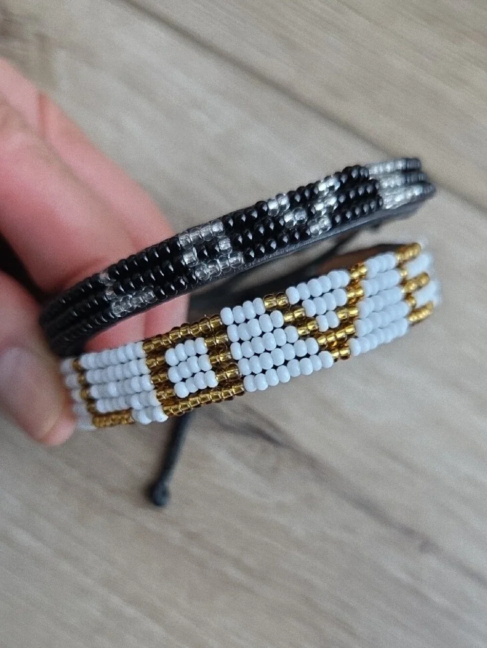LOVE Bracelet - White/Gold Bracelet